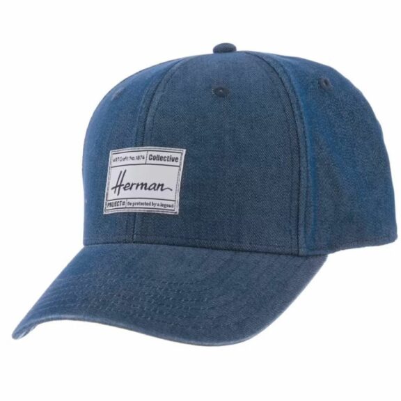 Casquette Gorfou Marine Jean - Herman Headwear