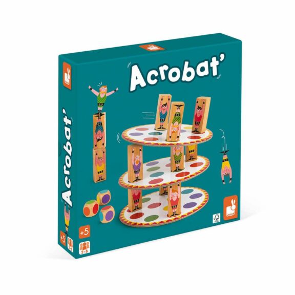 Acrobat' Jeu d'adresse en bois  - Janod