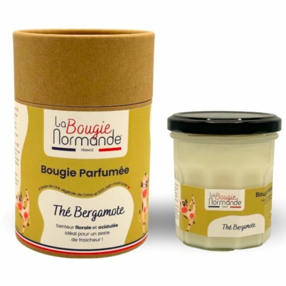 Bougie parfumée 30h / Thé Bergamote - La Bougie Normande