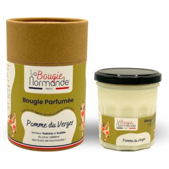 Bougie parfumée 30h / Pomme du Verger - La Bougie Normande