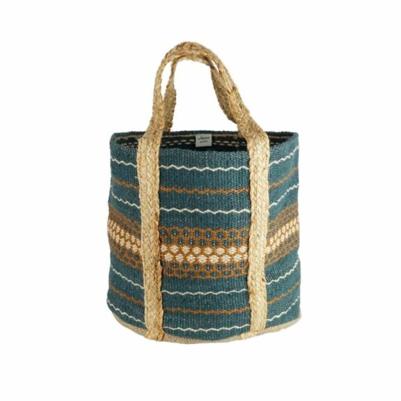 Panier en jute GM 55cm / Storm & Rouille - La Maison de Lilo